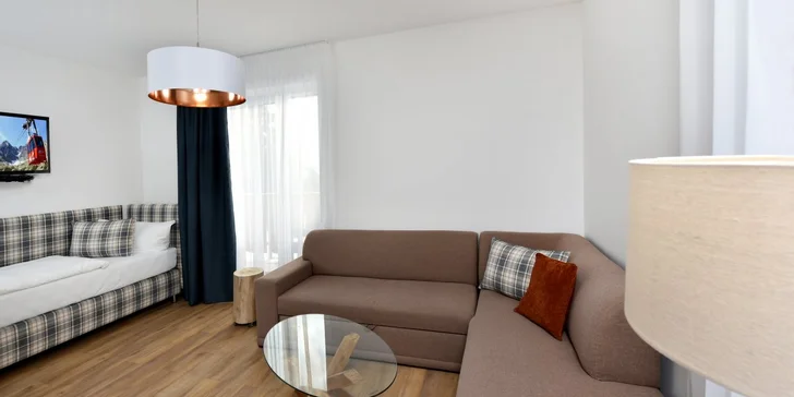 Pobyt ve Vysokých Tatrách: apartmány v Tatranské Lomnici se snídaní