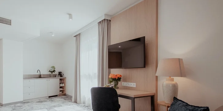 Nově postavený hotel v Gdaňsku se snídaní a neomezenou saunou