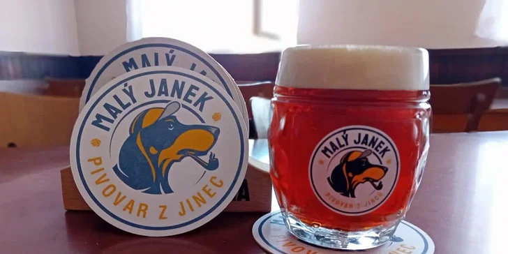 Až 1 500 Kč na cokoliv v pivovaru a restauraci Malý Janek v Brdech
