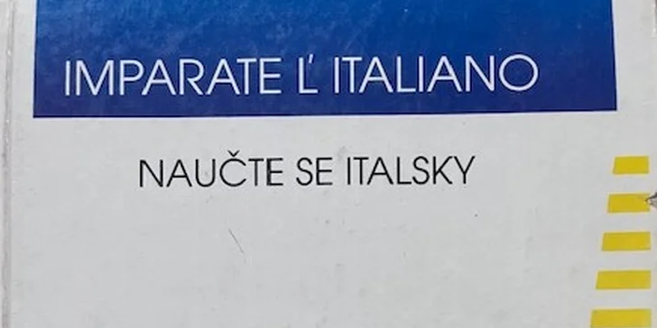 Individuální lekce italštiny on-line či osobně v Olomouci