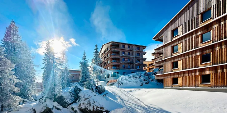 Nové krásné apartmány v rakouských Alpách se saunou až pro 4 osoby