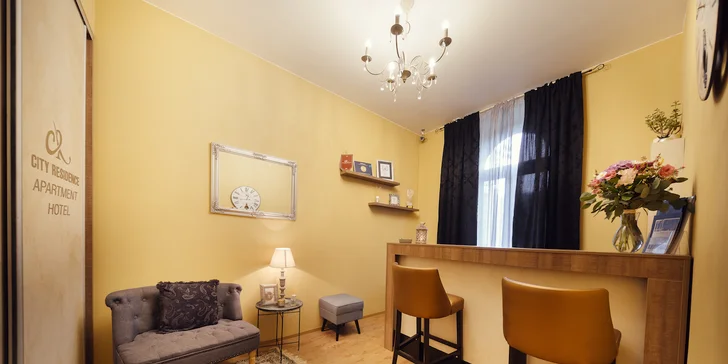 Luxusní rodinné apartmány v centru Košic: strava i privátní sauna či vířivá vana