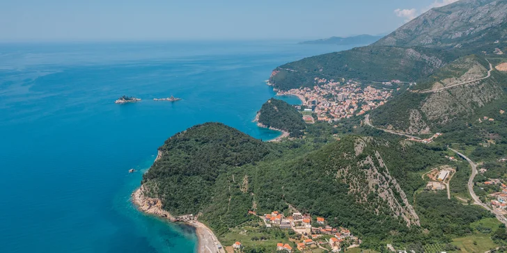 Krásné apartmány v Petrovaci, 200 metrů od pláže a střešní terasa s výhledem