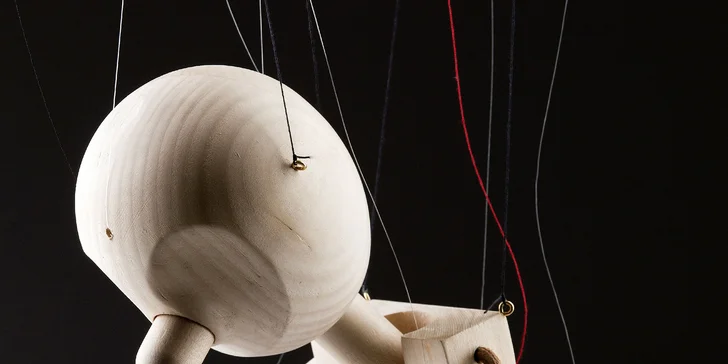 Kurz výroby dřevěné loutky v Nerudovce pro 1 nebo 2 osoby vč. tipů, jak s loutkou hrát