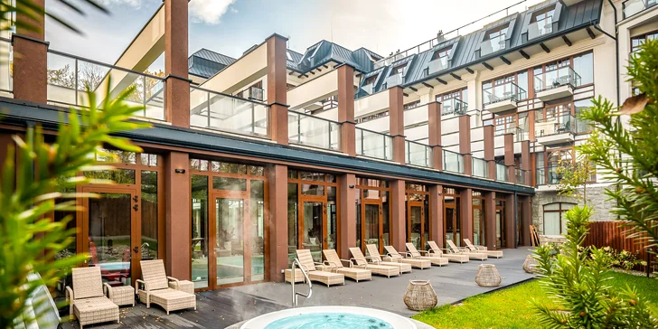 Pobyt v 5* hotelu Nosalowy Park v Zakopaném se snídaní a neomezeným wellness