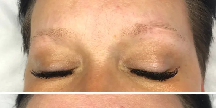 Výrazný pohled bez práce: lash lifting a laminace obočí, 60 až 90 minut