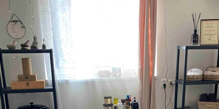 Masáže v délce 40–90 min.: celotělová, lávové kameny i àjurvédská