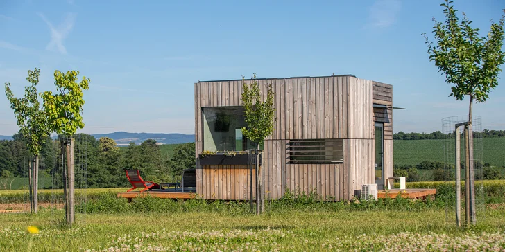 Netradiční ubytování v ulitě: domek s promyšlenými detaily až pro 5 osob