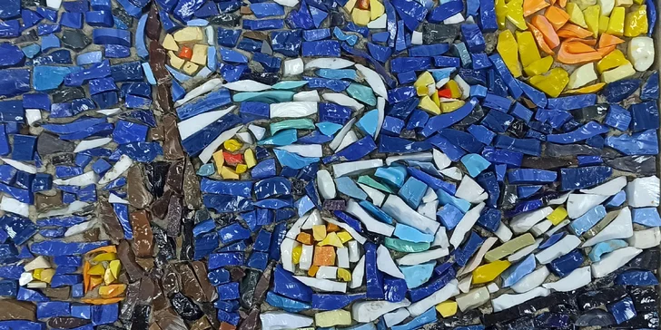 Jednodenní či dvoudenní kurz mozaiky ze skla i kamene pro 1 osobu
