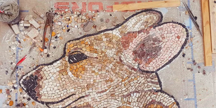 Jednodenní či dvoudenní kurz mozaiky ze skla i kamene pro 1 osobu