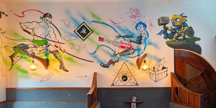 Herní doupě v Hradci: počítačové hry, popcorn a nápoje dle výběru až pro 5 osob