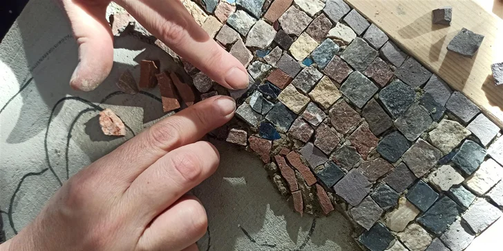 Jednodenní či dvoudenní kurz mozaiky ze skla i kamene pro 1 osobu