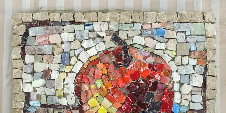 Jednodenní či dvoudenní kurz mozaiky ze skla i kamene pro 1 osobu