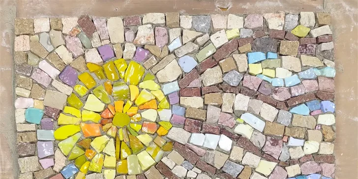 Jednodenní či dvoudenní kurz mozaiky ze skla i kamene pro 1 osobu