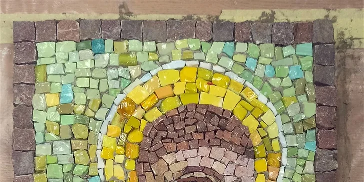 Jednodenní či dvoudenní kurz mozaiky ze skla i kamene pro 1 osobu