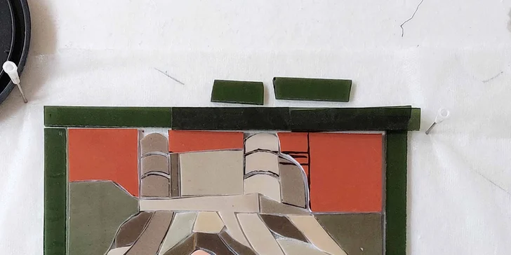 Jednodenní či dvoudenní kurz mozaiky ze skla i kamene pro 1 osobu