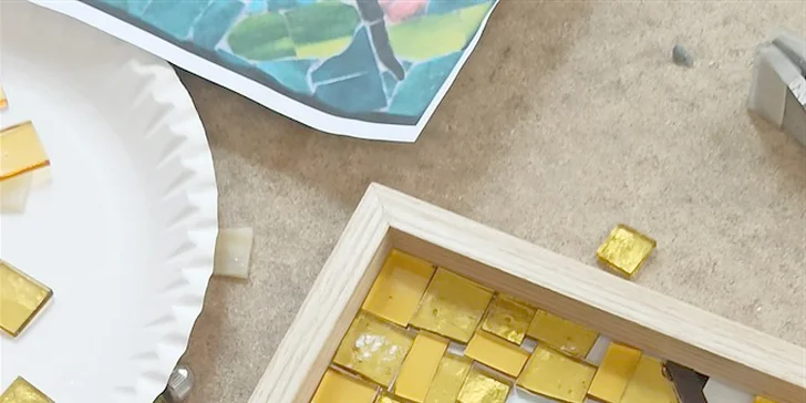 Jednodenní či dvoudenní kurz mozaiky ze skla i kamene pro 1 osobu