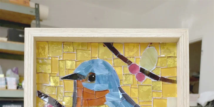 Jednodenní či dvoudenní kurz mozaiky ze skla i kamene pro 1 osobu