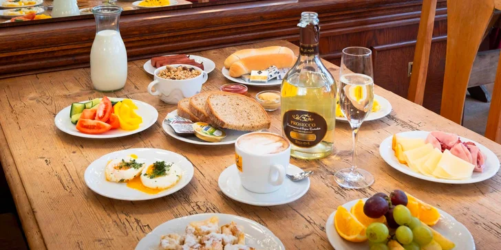 Pobyt v Peci pod Sněžkou: strava, privátní vstup do sauny a welcome drink