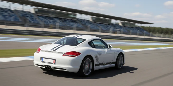 Jízdy v supersportech na závodním okruhu: 1 až 4 kola a na výběr 4 auta