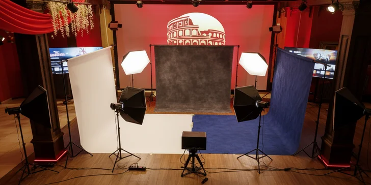 Ráj tvůrců: pronájem nahrávacího studia, fotoateliéru, zkušebny a stage i VIP privátního kina až pro 8 osob