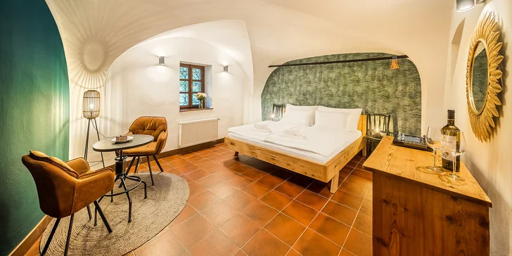 Pobyt v centru Českého Krumlova: krásný penzion přímo u řeky