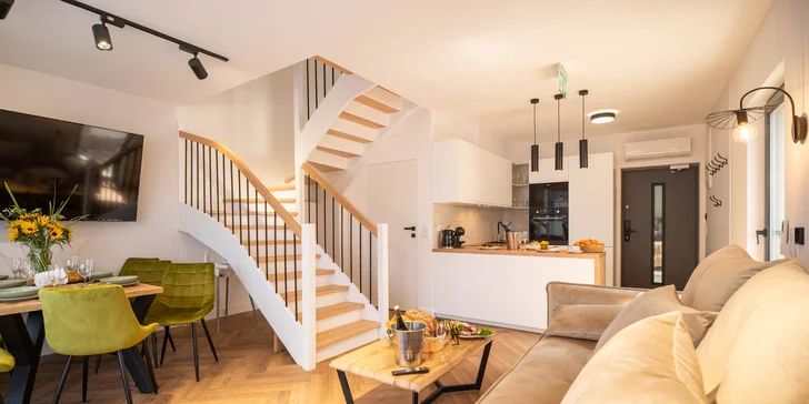 Pobyt v moderním domku u Baltu až pro 6 osob i s jídlem a wellness