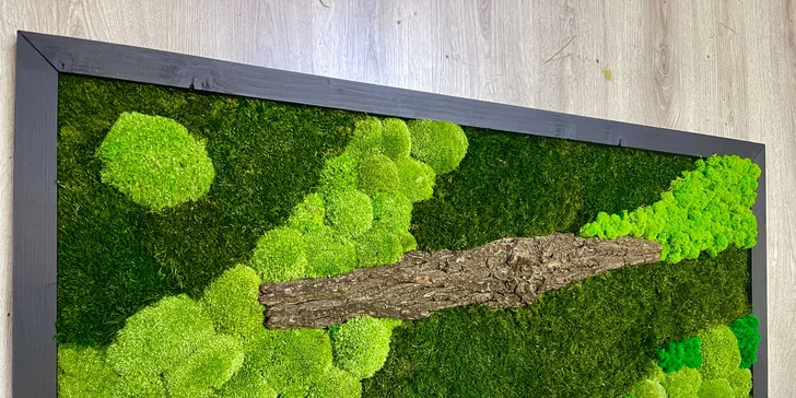 Workshop výroby mechového obrazu pro 1, 2 nebo 4 osoby