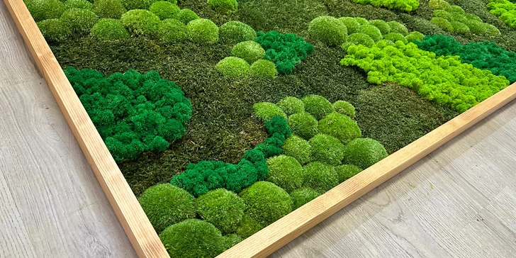 Workshop výroby mechového obrazu pro 1, 2 nebo 4 osoby