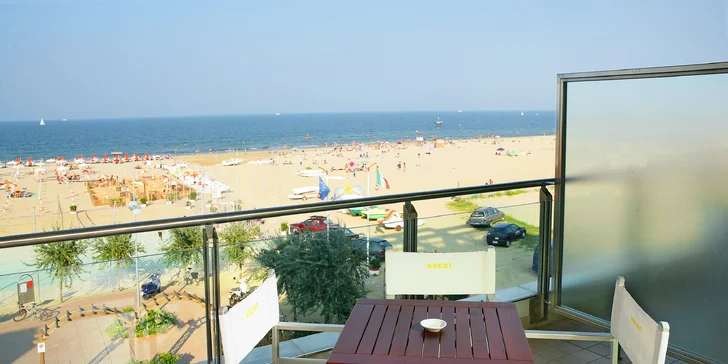 Dovolená v italském Rimini: 4* hotel u pláže, strava, wellness i miniklub