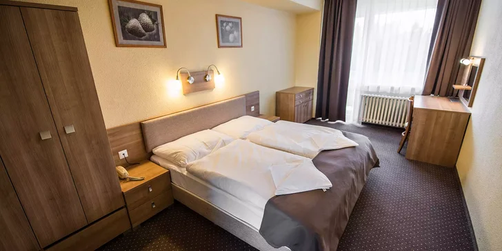 Jedinečný hotel Hviezda*** s bazénem, wellness a procedurami