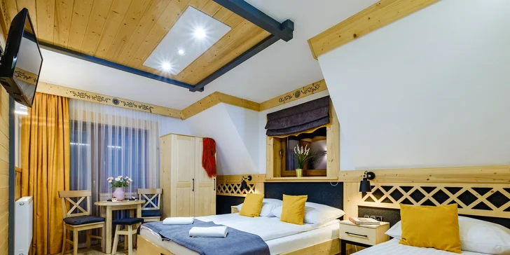 Pobyt ve vile na úpatí polských Tater: termály i túry na dosah ruky