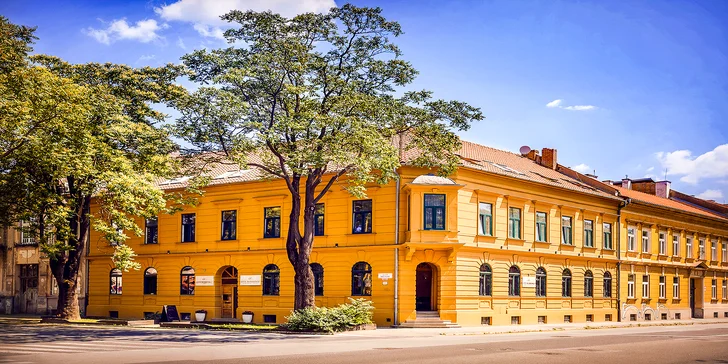 Luxusní rodinné apartmány v centru Košic: strava i privátní sauna či vířivá vana