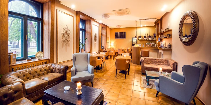 Luxusní rodinné apartmány v centru Košic: strava i privátní sauna či vířivá vana