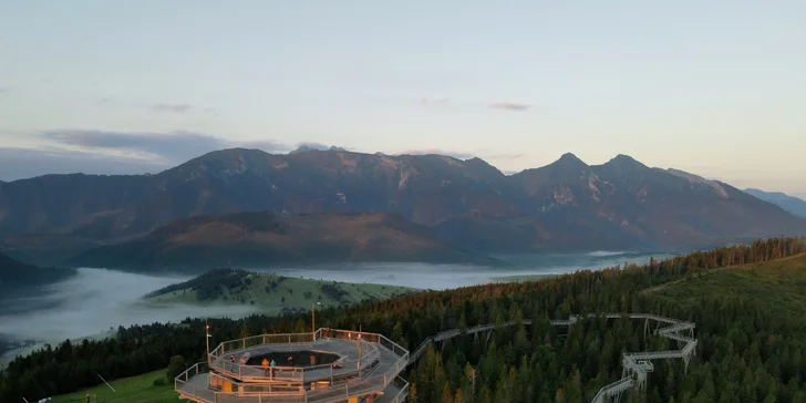 Pobyt se stravou a wellness blízko Chodníku korunami stromů Bachledka: slevy na vstupy i skipasy