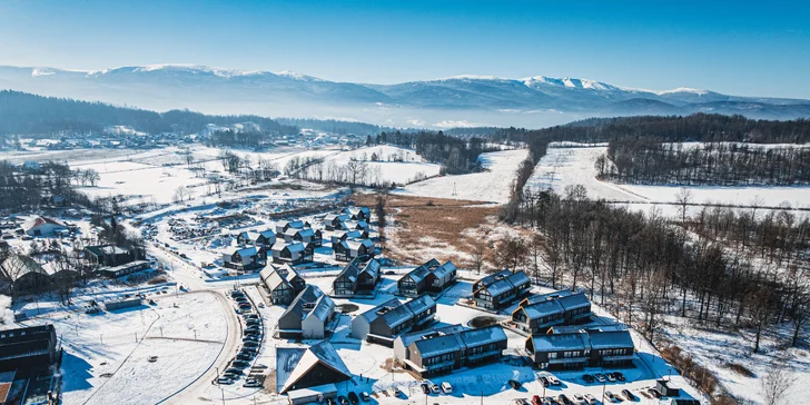 5* hotel a krásné vilky v polských Krkonoších: snídaně nebo polopenze i vstup do wellness s termální vodou