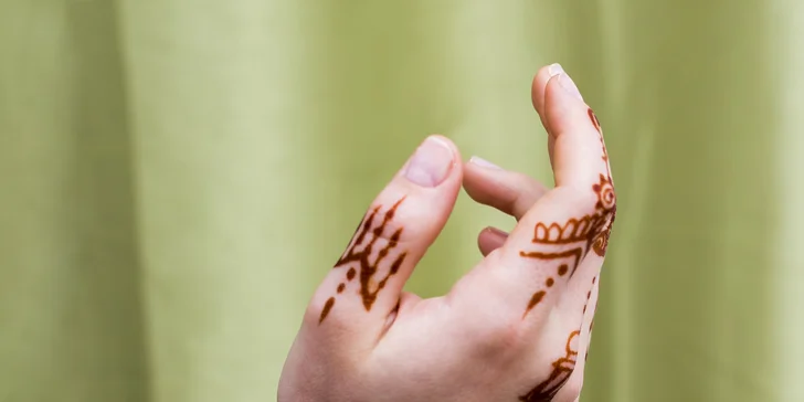 Dočasné tetování: 4hodinový workshop malování hennou vč. občerstvení