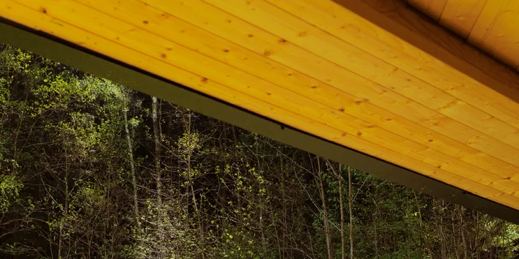 Relax ve Svojanově: tiny house Malý gurmán, vč. finské sauny a možnosti snídaně