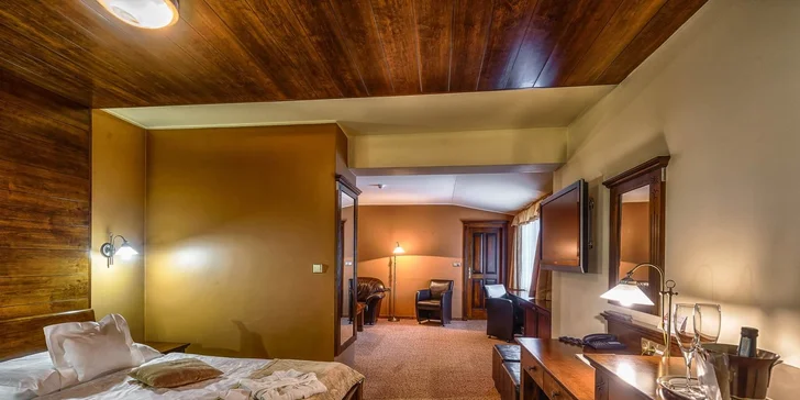 Wellness pobyt uprostřed tatranských lesů na Štrbském Plese: vodní a saunový svět i masáže