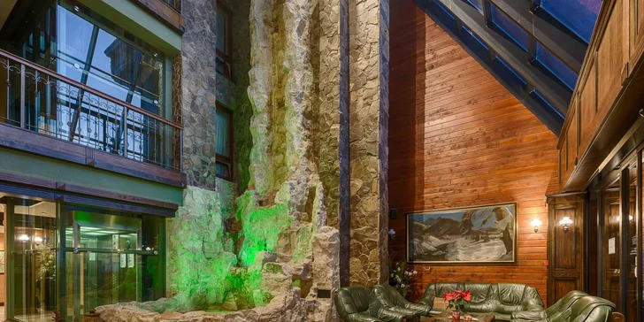 Wellness pobyt uprostřed tatranských lesů na Štrbském Plese: vodní a saunový svět i masáže