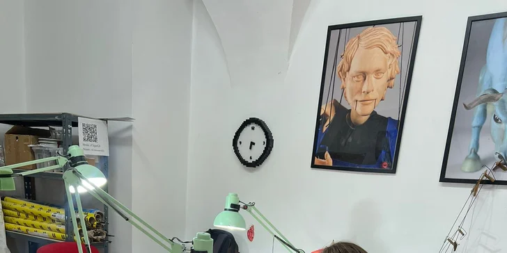 Kurz výroby dřevěné loutky v Nerudovce pro 1 nebo 2 osoby vč. tipů, jak s loutkou hrát