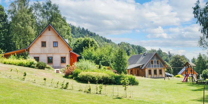 Pobyt v plně vybavené chalupě či srubu až pro 11 osob v Lužických horách