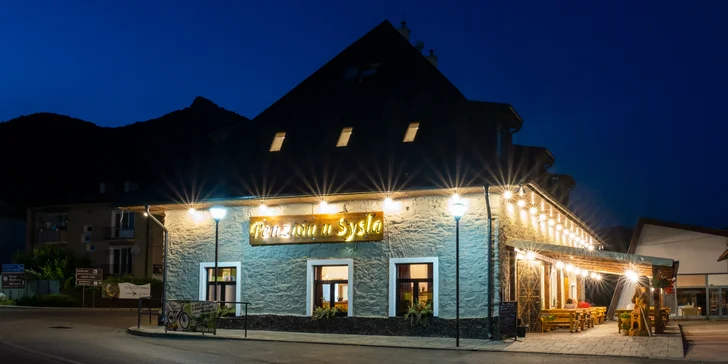 Rodinný penzion kousek od národního parku Muráňská planina: snídaně a privátní wellness