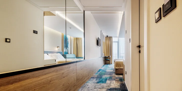 Bosna a Hercegovina: hotel Sunce Neum 100 m od moře, bazén a polopenze či plná penze