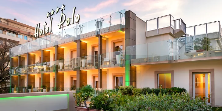 Na dovolenou do Rimini: 4* hotel se snídaní, cca 100 m od pláže