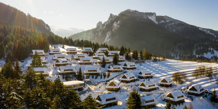 Wellness pobyt se stravou i romantickou večeří v resortu v srdci Malé Fatry