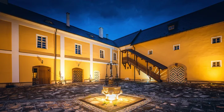 Pobyt na Zámku Rychvald s prohlídkou Heřmanického pivovaru pro 2 osoby
