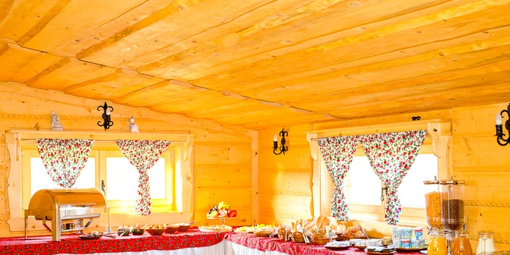 Pobyt s polopenzí a wellness na Oravě: saunový svět, vířivka i možnost pivní lázně