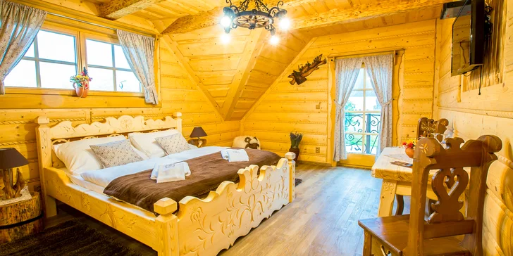 Pobyt s polopenzí a wellness na Oravě: saunový svět, vířivka i možnost pivní lázně