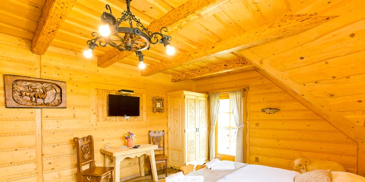 Pobyt s polopenzí a wellness na Oravě: saunový svět, vířivka i možnost pivní lázně